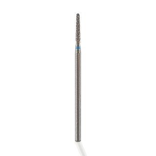 KP Cuticula Treadment. Swiss High Precision Cone Shape Bit, Blue, Diamond, Medium / 10 Pcs. - Pack