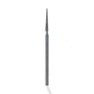 KP Cuticula Treadment. Swiss High Precision Cone Pointed Shape Bit, Blue, Diamond, Medium