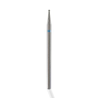 KP Cuticula Treadment. Swiss High Precision Ballhead Ø 0.7 mm Bit, Blue, Diamond, Medium