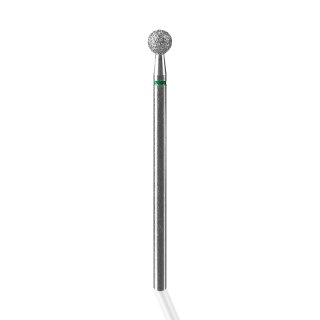 KP Cuticula Treadment. Swiss High Precision Ballhead  4.2 mm Bit, Green, Diamond, Coarse