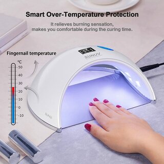 KP UV / LED 48W nail lamp for gel nails with automatic sensor